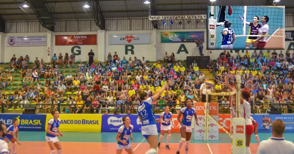 Minas x Osasco por vaga à final da Copa Brasil tem bate-boca entre Natália e Camila Brait.