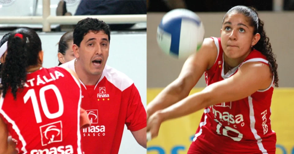 Ponteira Natália conhece técnico Luizomar desde quando despontava no juvenil.