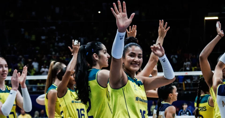 Tai de Jandira com a seleção indo para a China, próxima etapa da Liga das Nações.