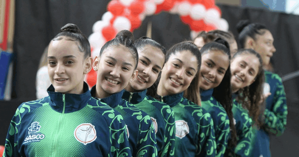 Atletas da ginástica rítmica de Osasco a caminho da Copa São Paulo em Campinas