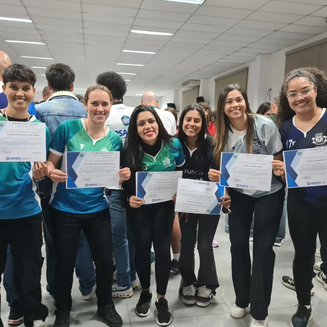Delegação de Osasco nos Jogos Regionais é homenageada.