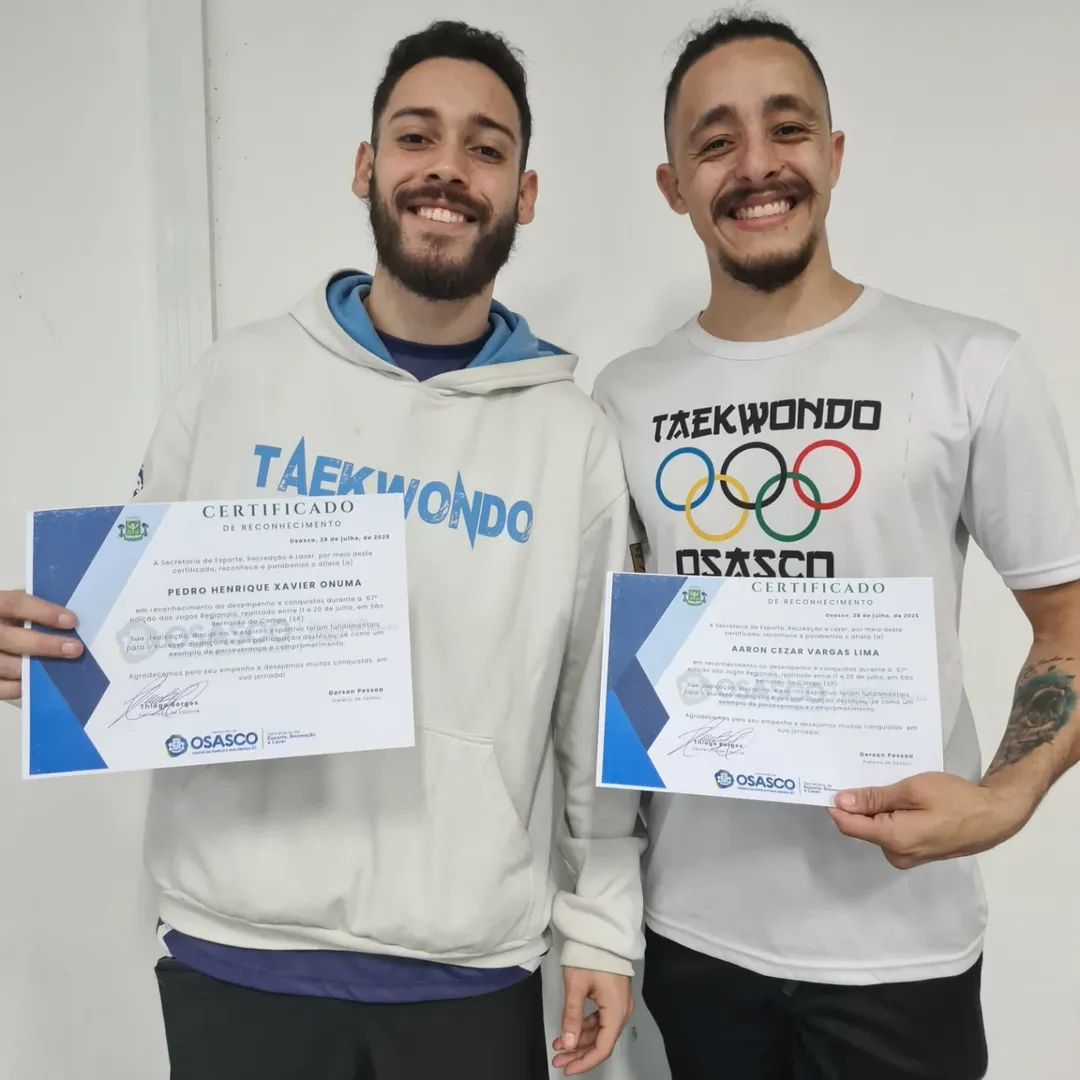 Delegação de Osasco nos Jogos Regionais é homenageada.