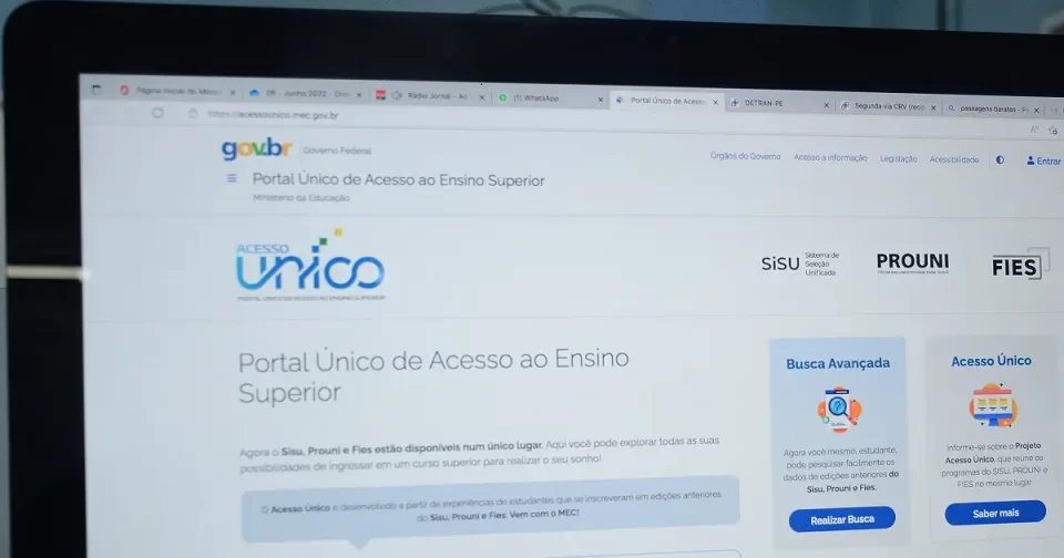 Prouni divulga primeira lista de chamada.