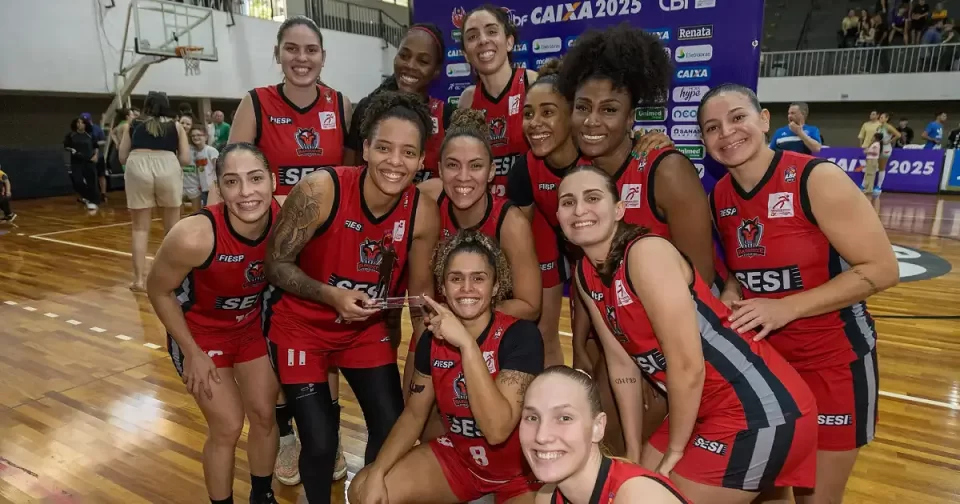 Araraquara na final da Liga de Basquete Feminino 2025.