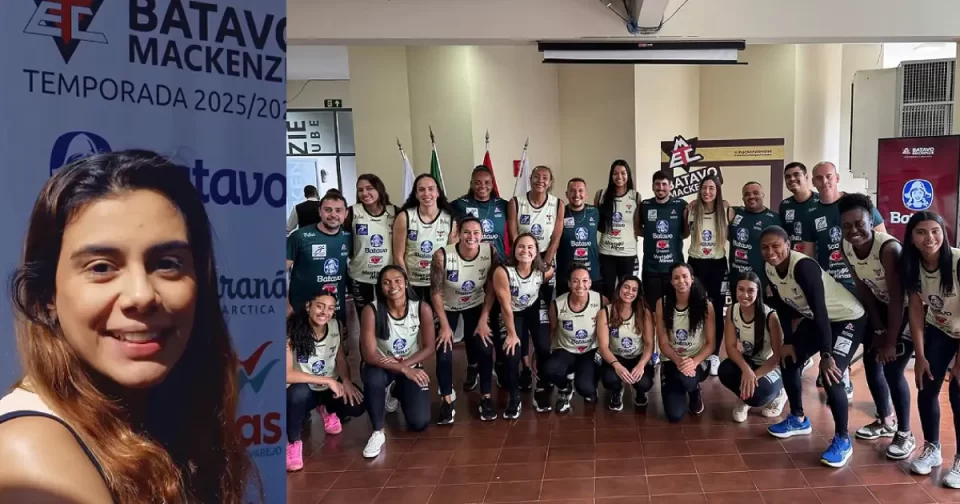 Líbero Kika em formação com o mineiro Mackenzie.