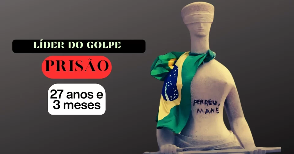 Estátua da Justiça em frente ao Supremo Tribunal Federal.
