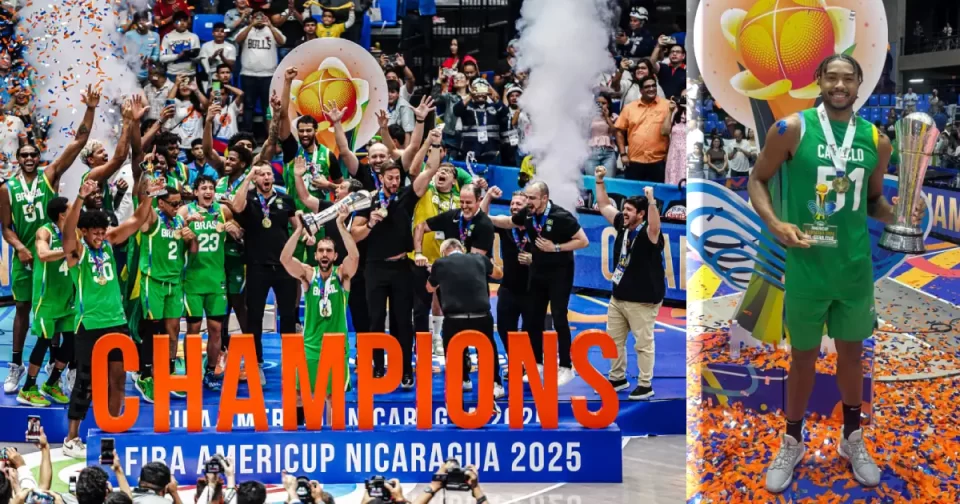 Brasil campeão da América, tem o ala Bruno Caboclo como grande destaque - ele é nativo de Osasco.