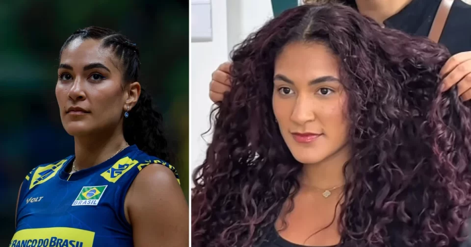Tai de Jandira está de volta do Mundial e Liga das Nações e já mexendo com os fãs após um banho de beleza nos cabelos - logo ela se apresentará ao Flamengo para a Superliga.