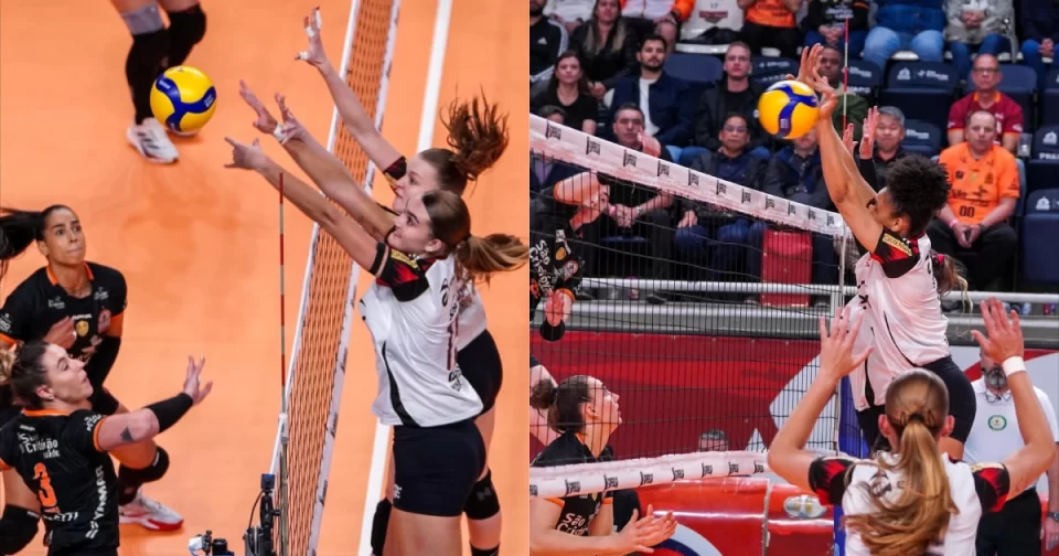 Flamengo segue invicto na Superliga Feminina - derruba o então invicto Osasco por 3 sets diretos e na casa do adversário.