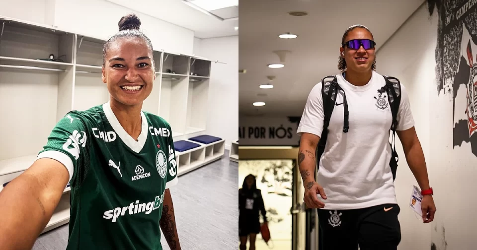 Palmeiras e Corinthians partem para a final 1 do Campeonato Paulista Feminino em Barueri.