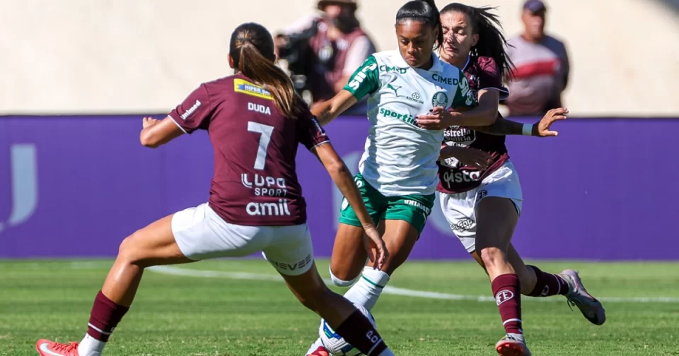 Na semi 1 do Paulistão Feminino o Palmeiras fez 2 a 0 na Ferroviária, agora tem grande vantagem na partida de volta em Barueri.