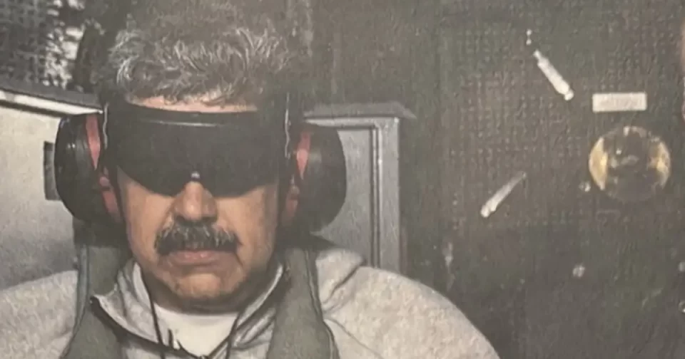 EUA divulgam imagem de Nicolás Maduro após captura.