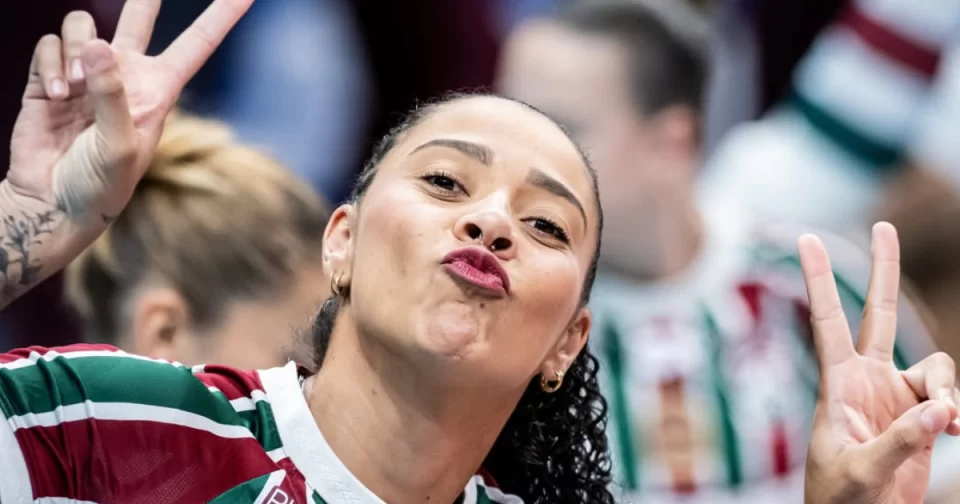 Fluminense eliminado da Copa Brasil, mas oposto Ariane fecha mata-mata como maior pontuadora.