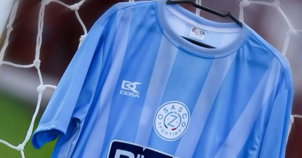 Osasco Sporting tem Z gritando no escudo - marketing de identidade com a cidade.