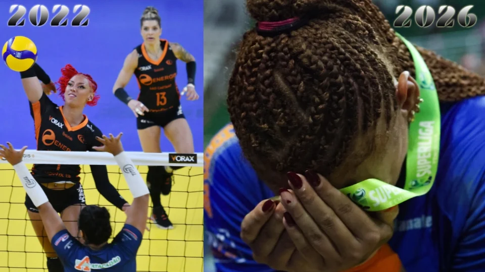 Giulia de Osasco, campeã da Superliga B com São Caetano em 2022, campeã com Brusque em 2026.