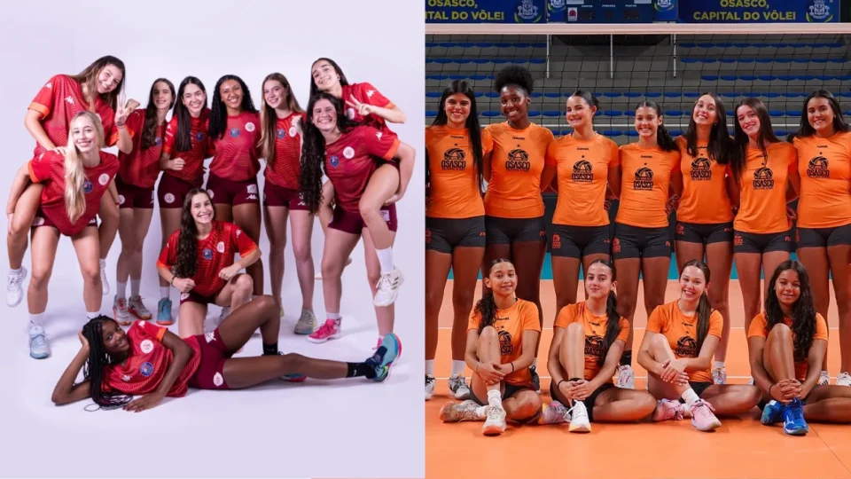 Barueri e Osasco em apronto para a temporada de bases da Federação Paulista de Vôlei.