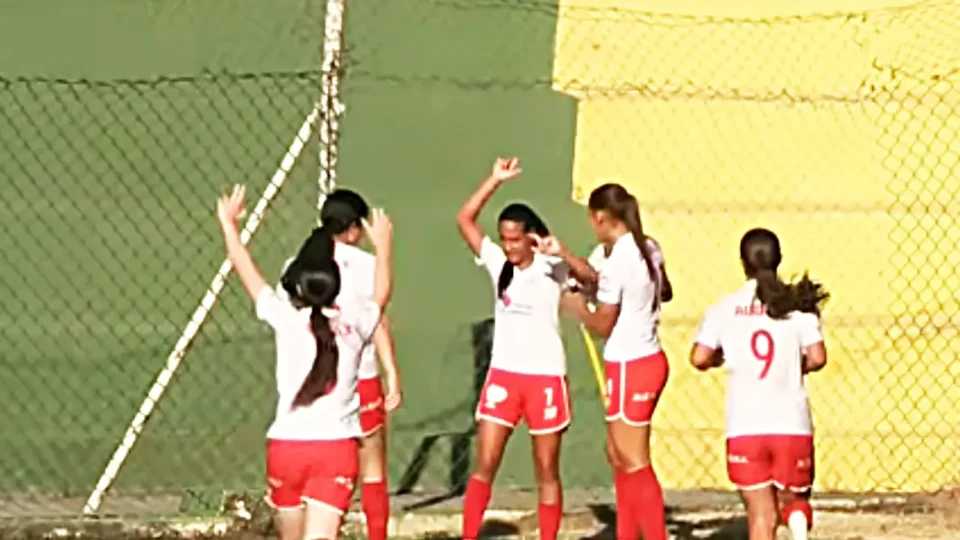 Clarinha marca para o Audax que faz 1 a 0 no Referência pelo Paulista Feminino Sub 15.
