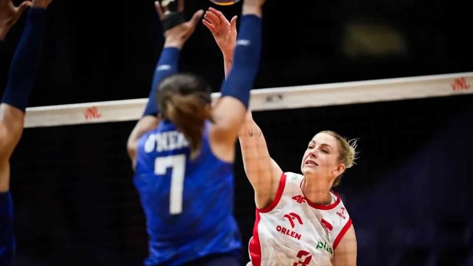 Contrata pelo Osasco Vôlei, oposto polonesa Magda Stysiak encerra participação na Liga das Nações.
