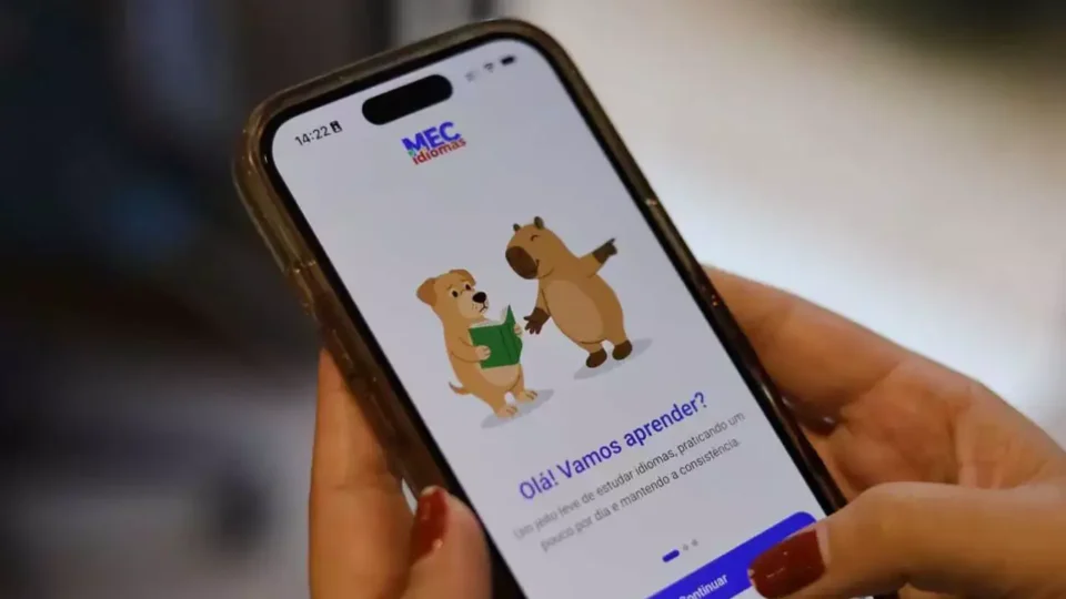 Aplicativo MEC Idiomas já com inglês e espanhol, terá mais quatro línguas até o final do ano, incluindo chinês.