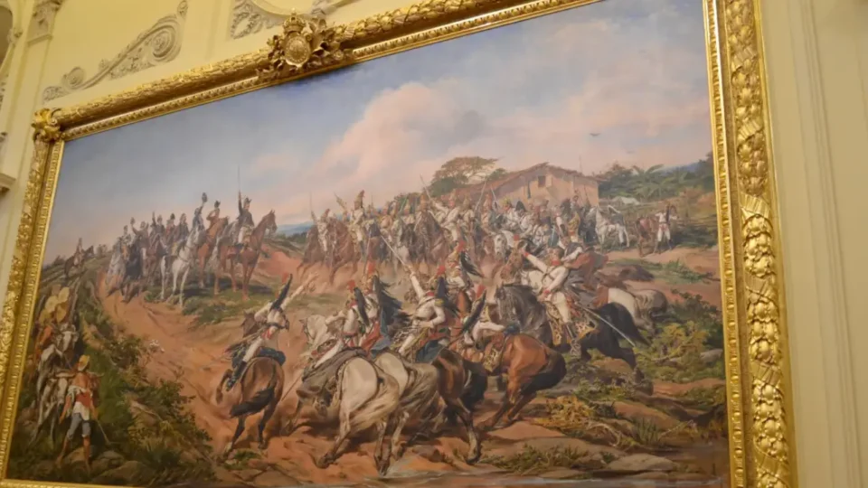 Independência ou Morte, quadro de Pedro Américo no Museu do Ipiranga.